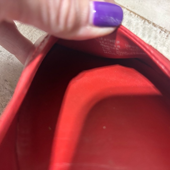 ❤️Tory Burch Minnie Red Travel Ballet Flats-Sz 11 - Picture 7 of 7